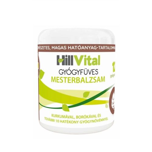 Hillvital Gyógyfüves Mesterbalzsam (250ml)