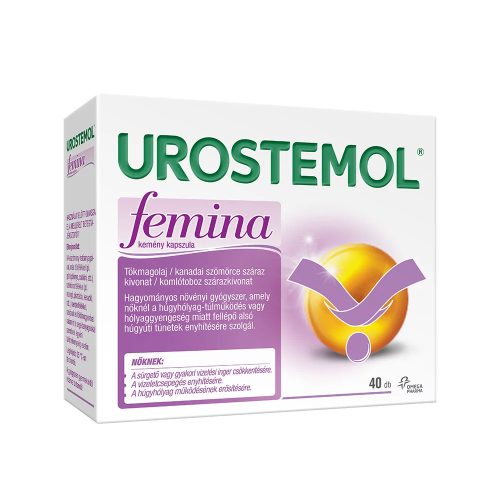 Urostemol Femina kemény kapszula (40 db)