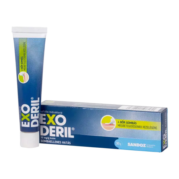Exoderil 10mg/g krém (30 g) kedvező áron! - ZUE Online Patika