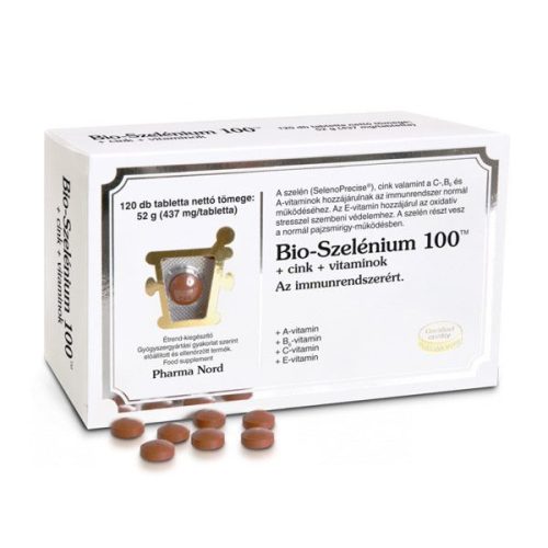 Bio-Szelénium 100+cink+vitaminok tabletta (120 db)