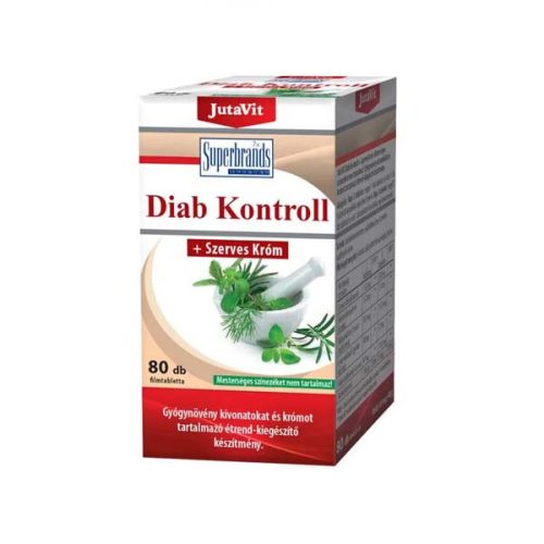 JutaVit Diab kontroll tabletta  (80db)