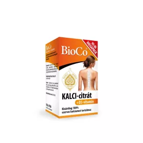 BioCo KALCI-citrát+D3-vitamin MEGAPACK 90 db