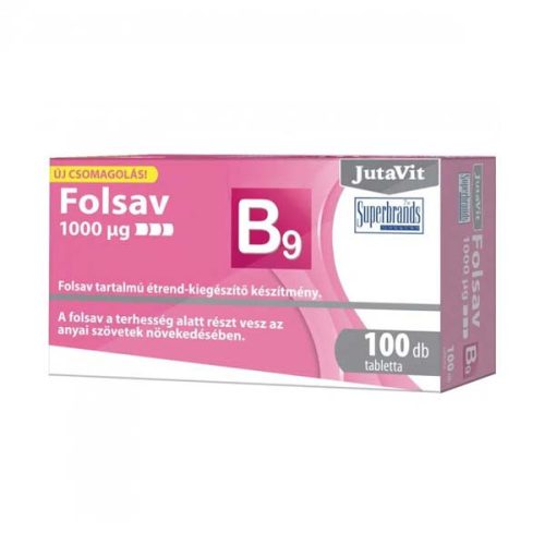 Jutavit Folsav tabletta (100db)