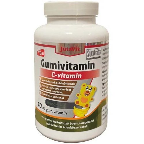 Jutavit C-vitamin banán ízű gumivitamin (60db)