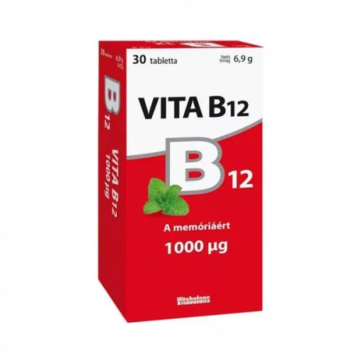 VITABALANS VITA B12 1000 mcg szopogató tabletta (30 db)