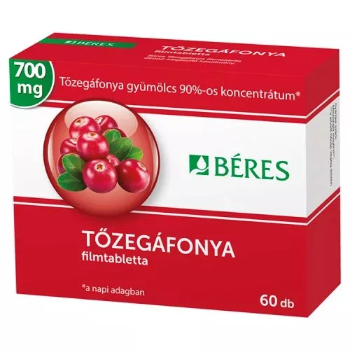 Béres tőzegáfonya filmtabletta (60 db)