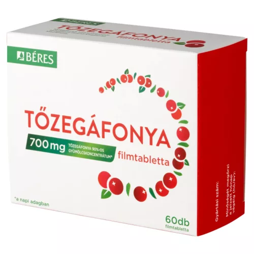 Béres tőzegáfonya filmtabletta (60 db)