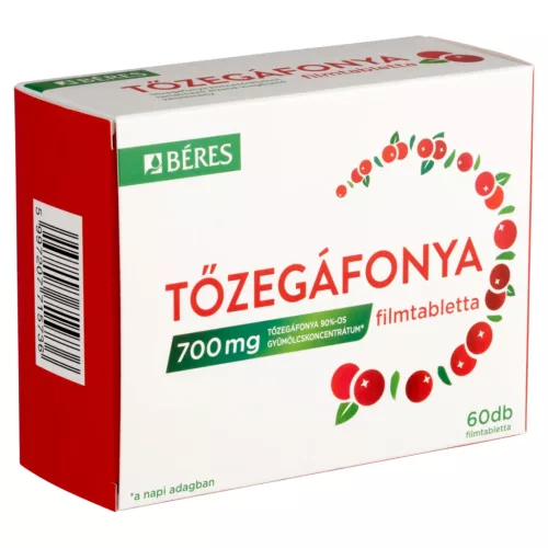 Béres tőzegáfonya filmtabletta (60 db)