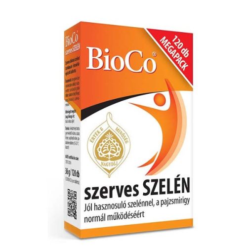 BioCo Szerves szelén megapack  (120 db)