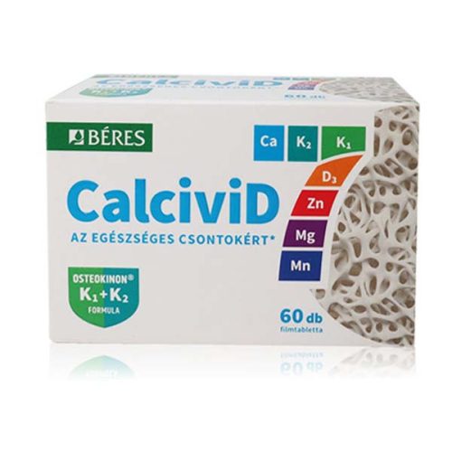 Béres CalciviD7 filmtabletta 60X