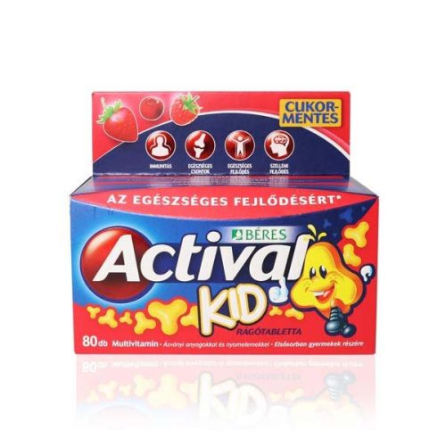 Béres Actival Kid rágótabletta (80 db)