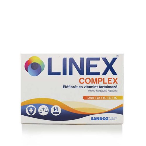 Linex Complex élőflórát tartalmazó étrendkiegészítő kapszula (14 db)