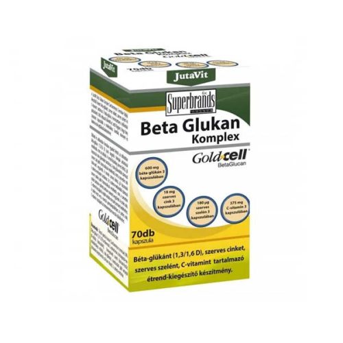 Jutavit Béta-Glükán komplex kapszula  (70db)