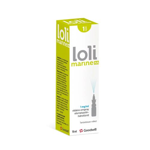 Lolimarine HA 1 mg/ml oldatos orrspray (10 ml)