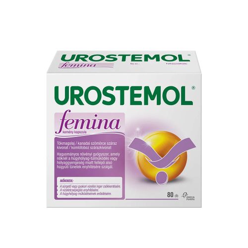 Urostemol Femina kemény kapszula (80 db)