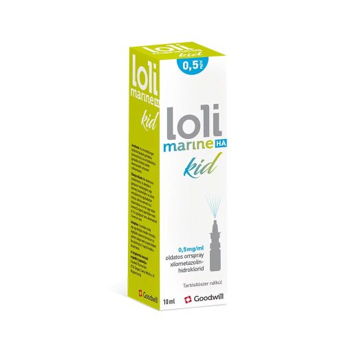 Lolimarine HA Kid 0,5 mg/ml oldatos orrspray (10 ml)