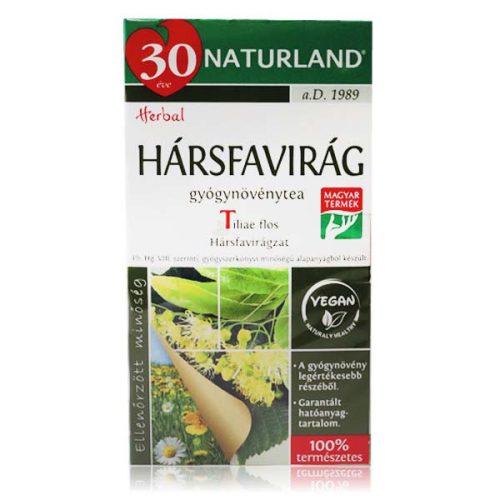 NATURLAND Hársfavirág tea filteres (25 db)