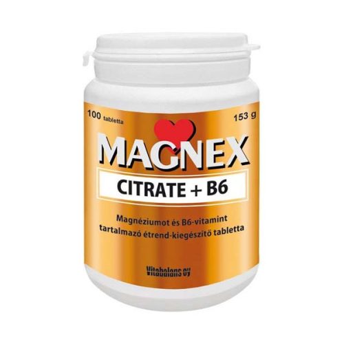Magnex Citrate + B6-vitamin tabletta (100db)
