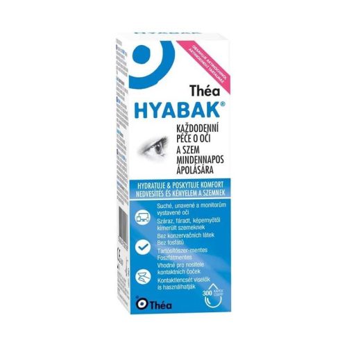 Hyabak 0,15% nedvesítő szemcsepp (10 ml)