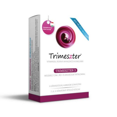 Trimeszter 3 jódmentes várandósvitamin 60x