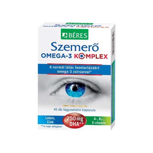 Béres Szemerő Omega-3 KOMPLEX lágyzselatin kapszula (45db)