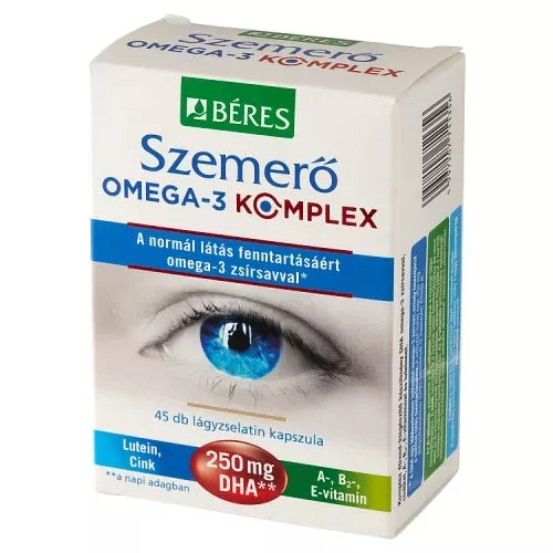 Béres Szemerő Omega-3 KOMPLEX lágyzselatin kapszula (45db)