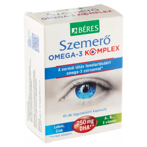 Béres Szemerő Omega-3 KOMPLEX lágyzselatin kapszula (45db)