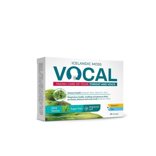 Vocal mentás szopogató tabletta (24db)