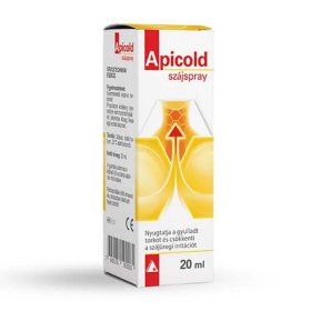 Apicold szájspray a gyulladt torok nyugtatására (20ml)