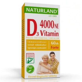 Naturland D-vitamin forte tabletta (60db)