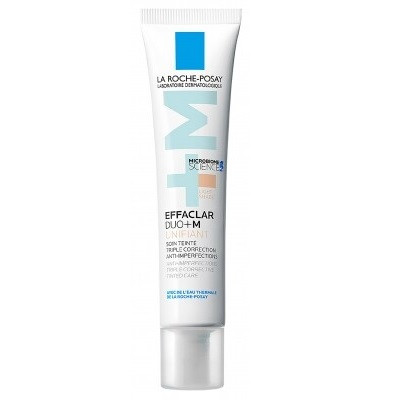 La Roche-Posay Effaclar Duo + M Light Színezett Arcápoló Krém (40 ml) új összetétel!