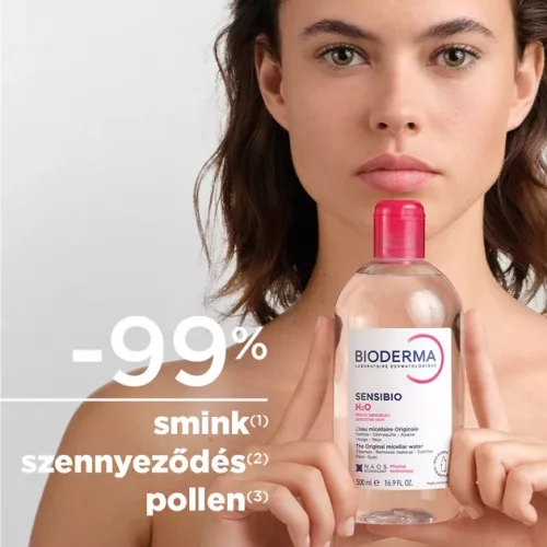 BIODERMA Sensibio H2O arc- és sminklemosó (500 ml)