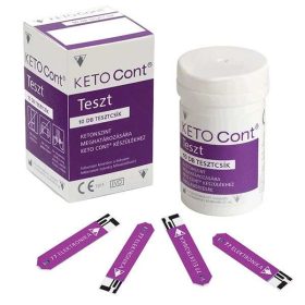   Keto Cont Teszt tesztcsík ketonszintmérő készülékhez (10 db)
