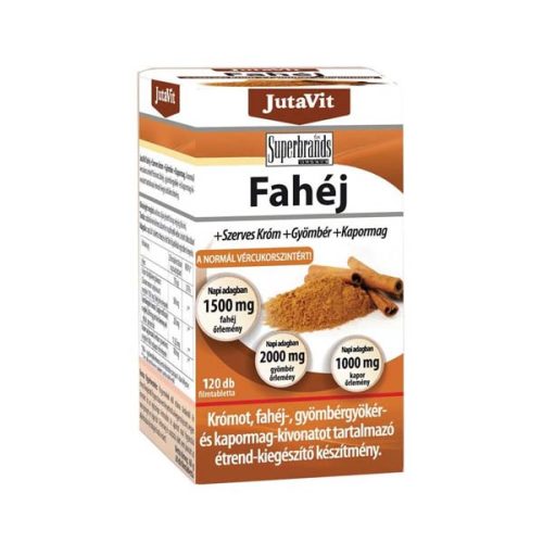 JutaVit Fahéj étrend-kiegészítő tabletta (120 db)