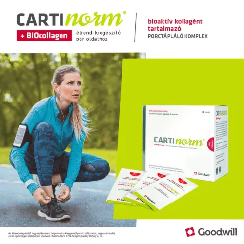 Cartinorm+BIOcollagen porctápláló por oldathoz (20 db)