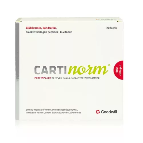 Cartinorm+BIOcollagen porctápláló por oldathoz (20 db)