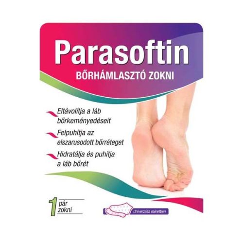 Parasoftin bőrhámlasztó zokni (1 pár)