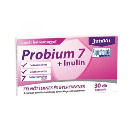 JutaVit Probium 7 + Inulin kapszula (30db)