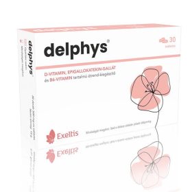   Delphys D-vitamin, epigallokatekin-gallát és B6-vitamin tartalmú étrend-kiegészítő (30 db)