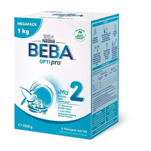 Beba Optipro 2 tejalapú anyatej-kiegészítő tápszer 6 hónapos kortól (1000g)