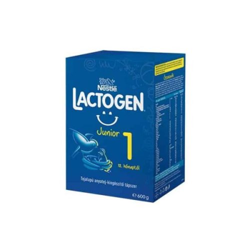 Lactogen Junior 1 anyatej-kiegészítő tápszer 12 hónaptól (600g)