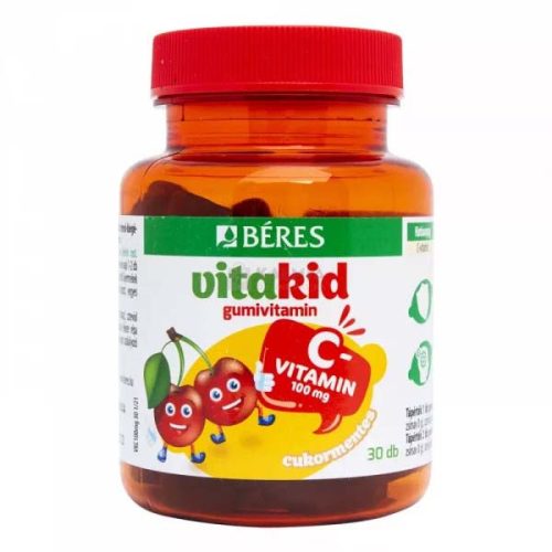 Vitakid C-vitamin 100 mg gumivitamin (30 db)