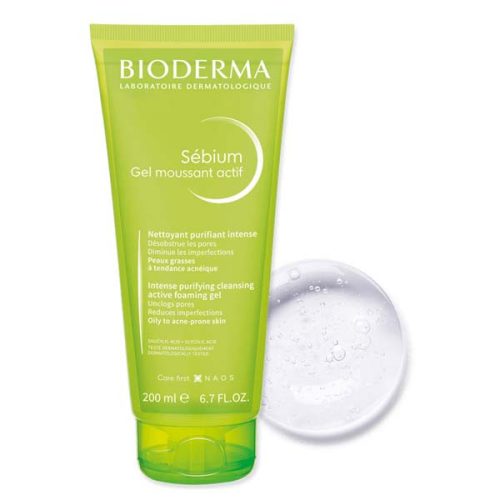 BIODERMA Sébium Gel Moussant Actif habzó gél (200 ml)