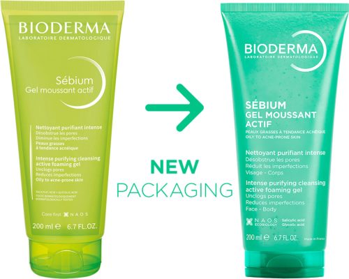 BIODERMA Sébium Gel Moussant Actif habzó gél (200 ml)