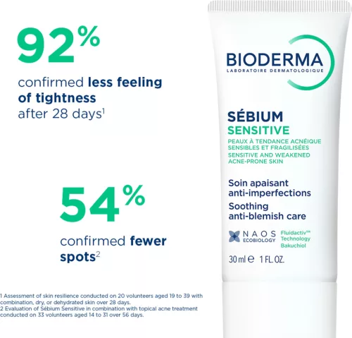 BIODERMA Sébium Sensitive krém (30 ml)