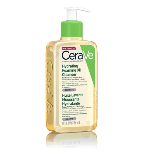 CeraVe Habzó Hidratáló Olajos Tisztító (236 ml)