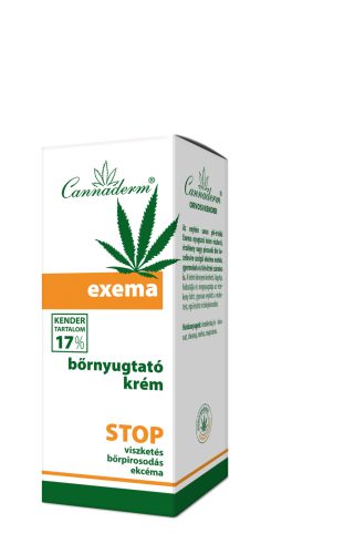 Cannaderm Exema bőrnyugtató krém (50g)