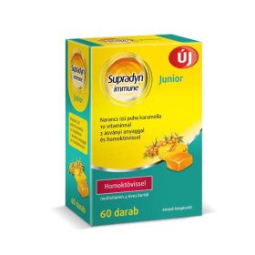 Supradyn Immune Junior narancs ízű puha karamella 60x