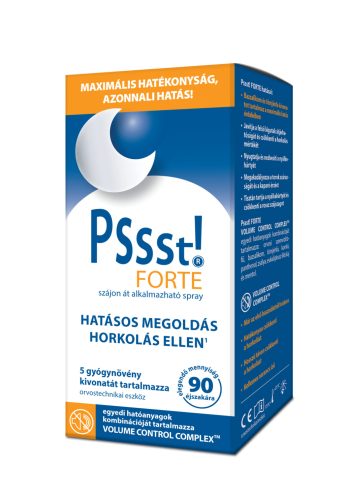 Pssst! Forte horkolásgátló szájspray (25 ml)