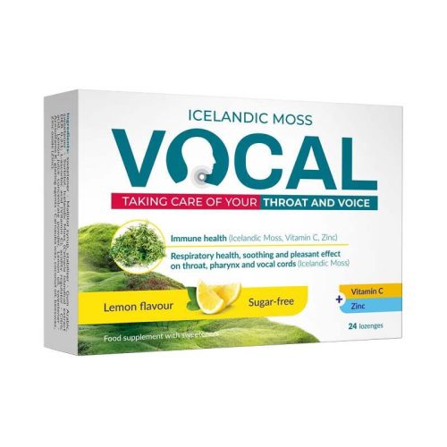 Vocal citromos szopogató tabletta (24db)
